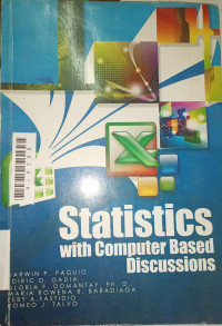 Image of Statistics with computer based discussions