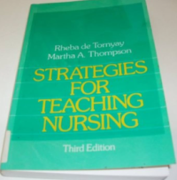 Image of Strategies for teaching nursing
