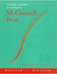 Image of Study guide to accompany mcconnell brue macroeconomics
