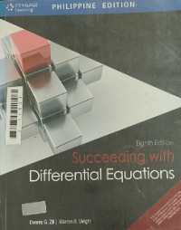 Image of Succeeding with differential equations