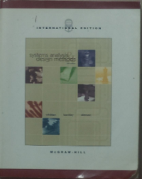Image of System analysis and design methods