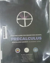 Image of Teaching guide for senior high school precalculus