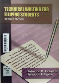 Technical Writing For Filipino Student Second Edition