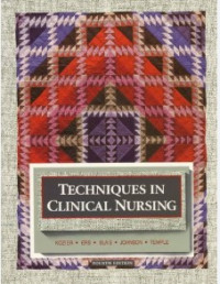 Image of Techniques in clinical nursing