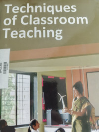 Image of Techniques of classroom teaching