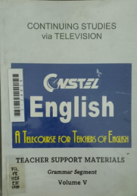 Image of Telecourse for teacher of english; Teacher support materials