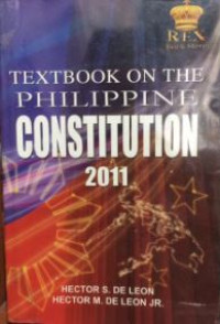 Textbook on the Philippine constitution