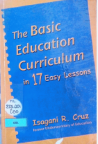 Image of The basic education curriculum in 17 easy lesson