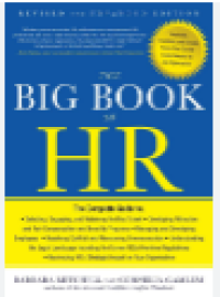 The big book of HR