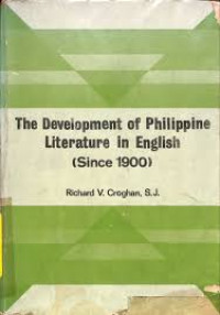 Image of The development of philippine literature in english ( since 1900)