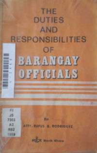 Image of The duties and responsibilities of barangay officials