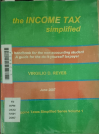 Image of The income tax simplified
