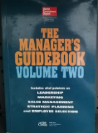 The manager's guidebook : volume two