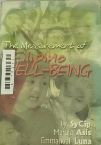 Image of The measurement of filipino well-being