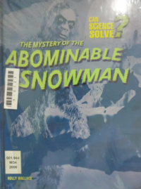 Image of The mystery of the Abominable snowman