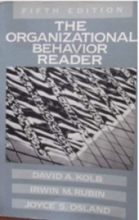 Image of The organizational behavior reader
