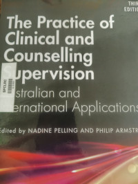 Image of The practice of clinical and counselling sypervision