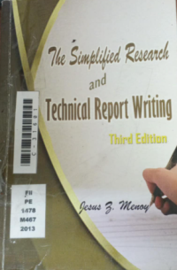 The simplified research and technical report writing