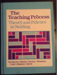 Image of The teaching process theory and practice in nursing