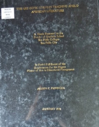 Image of The use comic strips in teaching anglo american literature