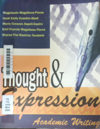 Image of Thought & expression academic writing