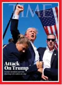Image of Time: attack on trump