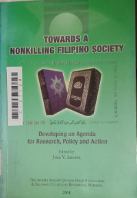 Towards a nonkilling filipino society
