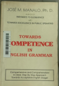 Image of Towards competence in english grammar
