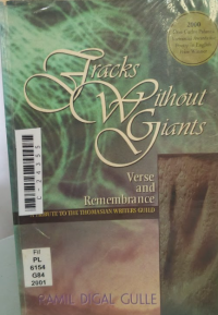 Image of Tracks without giants verse and remembrance