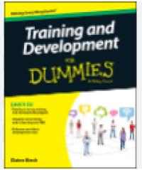 Image of Training and development for dummies