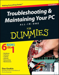 Image of Troubleshooting & maintaining your pc all-in-one for dummies