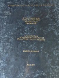 Image of V-guides for early childhood care and development.
