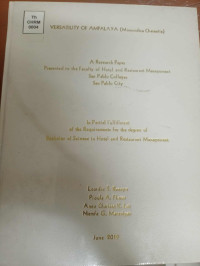 Image of Versatility of Ampalaya (Momordica Charantia)