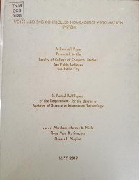 Image of Voice and SMS controlled home/office Automation system