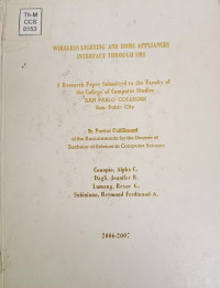 Image of Wireless lighting and Home Appliances Interface Through SMS