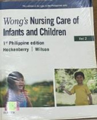 Image of Wong's nursing care of infants and children vol. 2