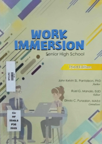 Image of Work Immersion Senior High School