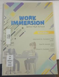 Image of Work Immersion, Senior High school