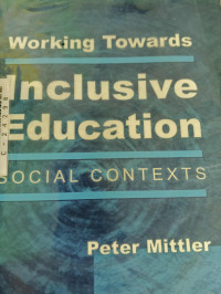 Image of Working towards inclusive education