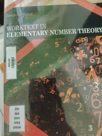 Image of Worktext in elementary number theory
