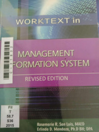 Image of Worktext in management information system