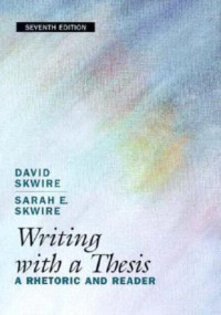 Image of Writing with a thesis
